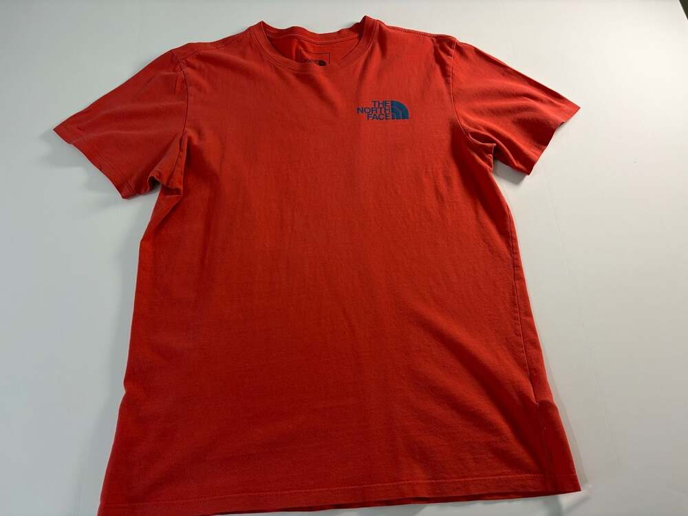 The North Face Men's Red Graphic Short Sleeve T-Shirt